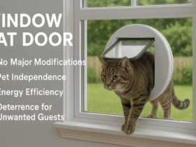Window Cat Door