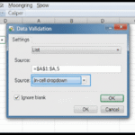 How to Create a Drop-Down List in Excel
